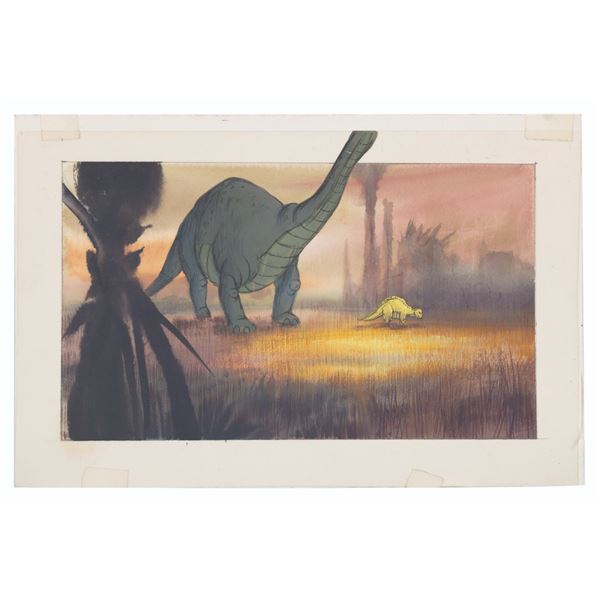 A"The Land Before Time" Color Key Concept.