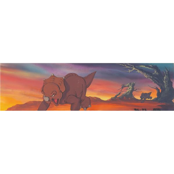 A"The Land Before Time" Cera Color Key Concept.