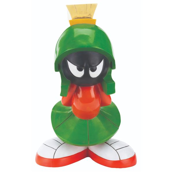 A Marvin the Martian WB Studio Store Statue.