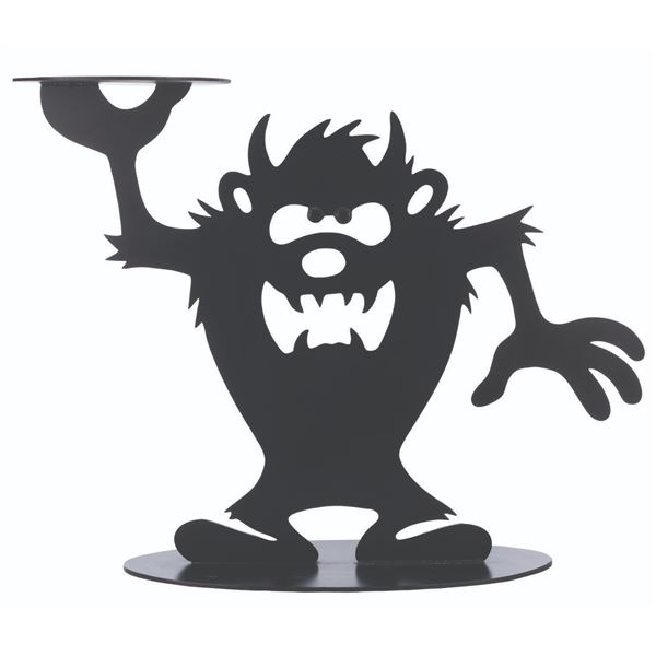A Tasmanian Devil Silhouette Side Table.