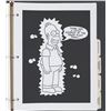 Image 4 : A Rare Early "The Simpsons" Style Guide.