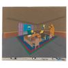 Image 2 : A Rare Early "The Simpsons" Production Cel.