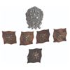 Image 4 : A "Game of Thrones" Lannister Prop and Costume Swatches.