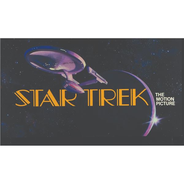 A"Star Trek: The Motion Picture" Title Transparency.