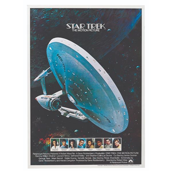 A "Star Trek: The Motion Picture" Promotional Poster.