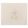 Image 2 : A "Snow White and the Seven Dwarfs" Production Drawing.