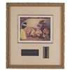 Image 1 : A Marc Davis Signed"Snow White" Lithograph and Film Strip.
