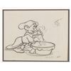 Image 1 : An Alex Ignatiev Signed Dopey Drawing.