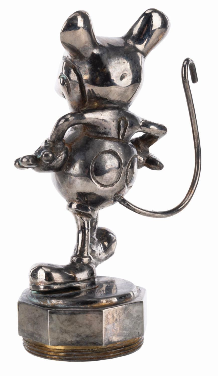 Mouse Radiator Pie A Mickey Mouse Radiator Cap Hood Ornament. - Van Eaton Galleries