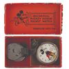 Image 1 : An Ingersoll Mickey Mouse Pocket Watch with Fobs.