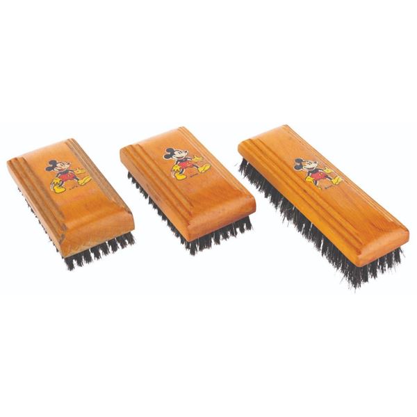 A Mickey Mouse Brush Set in Box.