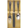 Image 3 : A Mickey Mouse 3-Piece Silverplate Flatware Set.