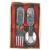 Image 2 : A Mickey Mouse Silverplate Baby Spoon and Fork.