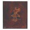 Image 3 : A Pair of Mickey and Donald Copper Plate Decorations.