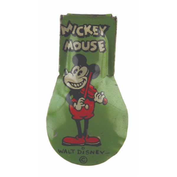 A 1930s Mickey Mouse Tin Litho Clicker.