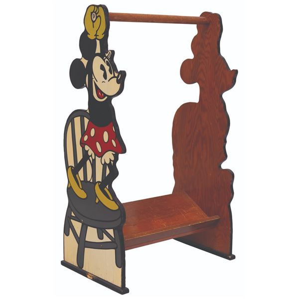 A Kroehler Mickey and Minnie Mouse Drying Rack.