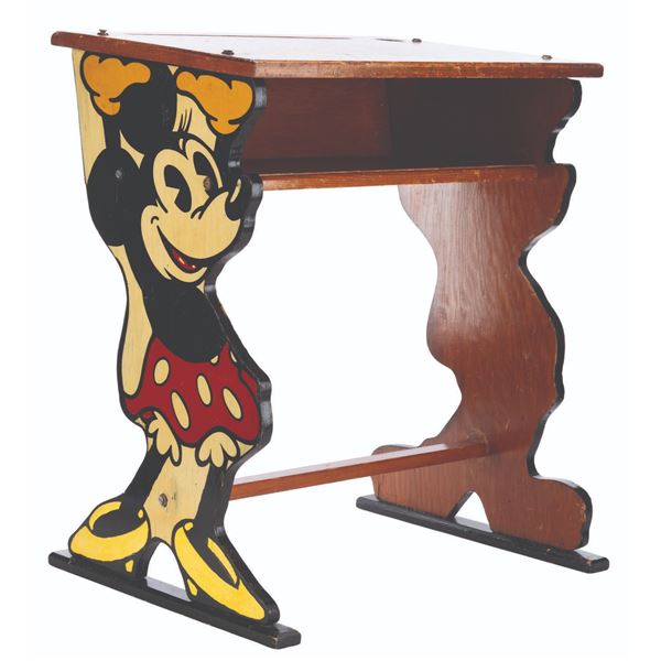 A Kroehler Mickey and Minnie Mouse Desk.