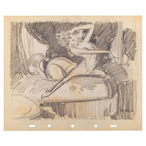 A"Fantasia" Centaurette Story Concept Drawing.