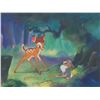 Image 1 : A Marc Davis & Tyrus Wong Signed "Bambi" Print.