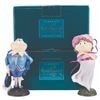 Image 1 : A Set of Walt Disney Classics Collection Mr. Toad Blue Boy and Pinkie Figurines.