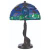 Image 2 : A "Cinderella" Stained-Glass Lamp by Jody Daily.