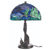 Image 5 : A "Cinderella" Stained-Glass Lamp by Jody Daily.