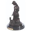 Image 3 : A Cinderella Fountain Bronze Statue.