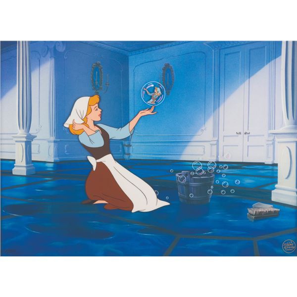 A "Cinderella" Hand-Painted Limited Edition Cel.