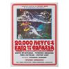 Image 1 : A "20,000 Leagues Under the Sea" Greek Re-Release Window Card.