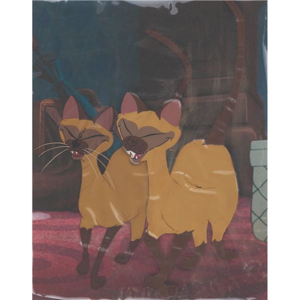 A "Lady and the Tramp" Si and Am Production Cel.