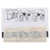 Image 1 : A Mickey Mouse and His Friends Original Comic Strip Drawing.