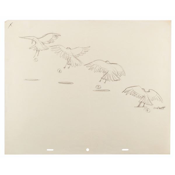 A"Sleeping Beauty" Diablo Development Drawing.