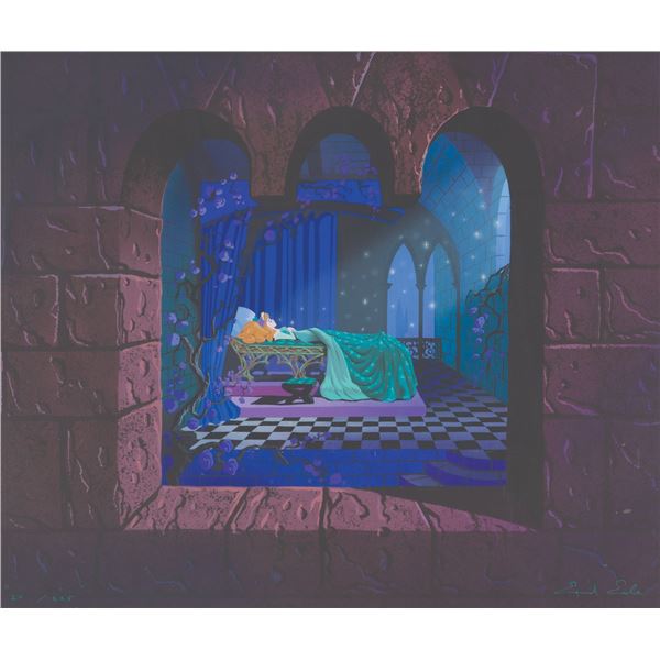 A Signed"Sleeping Beauty" Limited Edition Serigraph.