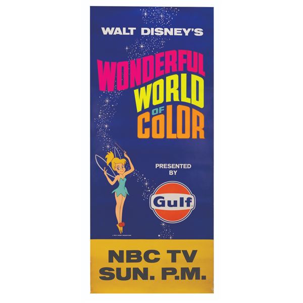 A "Walt Disney's Wonderful World of Color" Poster.