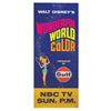 Image 1 : A "Walt Disney's Wonderful World of Color" Poster.
