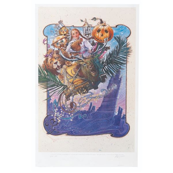 A Drew Struzan Signed "Return to Oz" Lithograph.