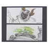 Image 1 : A Pair of "The Black Cauldron" Storyboard Panels.