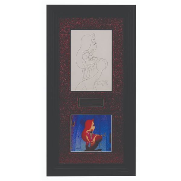 A"Who Framed Roger Rabbit" Jessica Production Drawing.