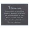 Image 1 : A Disney Store Commemorative Plaque.
