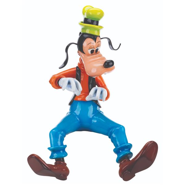 A Goofy Disney Store Display Figure.