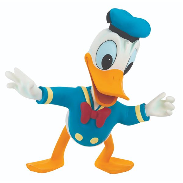 A Donald Duck Disney Store Display Figure.