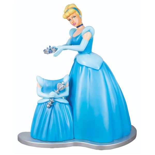 A Disney Store "Cinderella" Photo Op Sculpture.