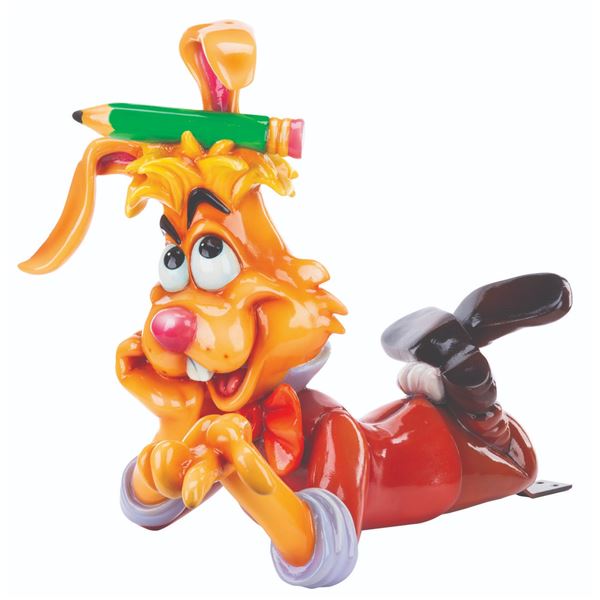 A Disney Store March Hare Display Figure.