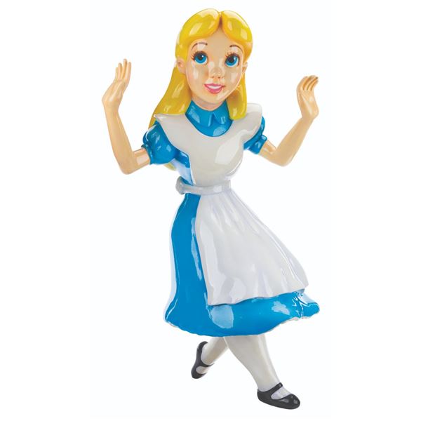 An "Alice in Wonderland" Disney Store Display Figure.