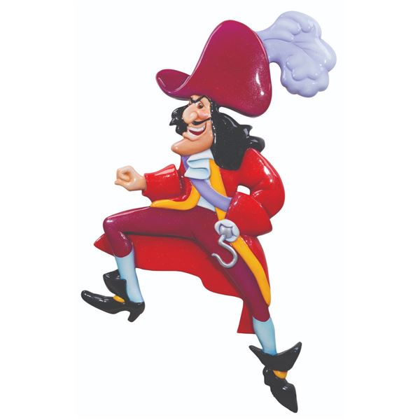 A Captain Hook Disney Store Display Relief.