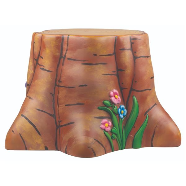 A Disney Store Winnie the Pooh Tree Stump Prop.