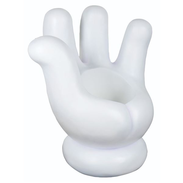 A Disney Store Mickey Mouse Glove Display.