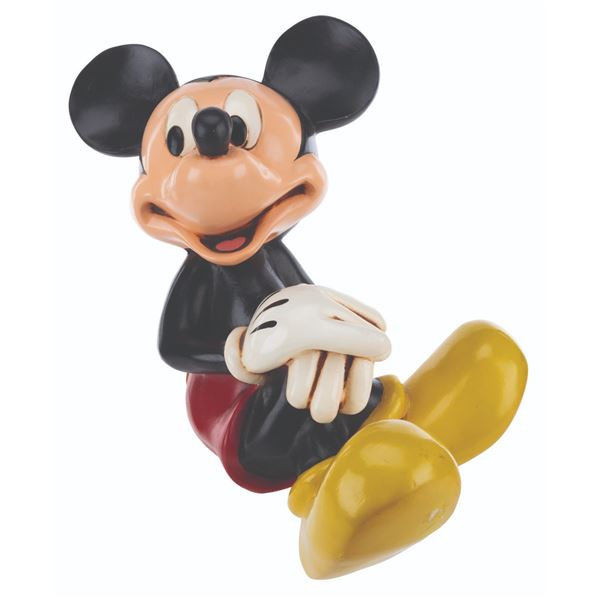 A Sitting Mickey Mouse Resin Figure.