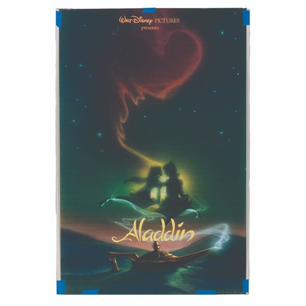A Set of "Aladdin" Poster Development Concepts.