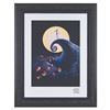 Image 1 : A Tim Burton Signed"The Nightmare Before Christmas" Print.